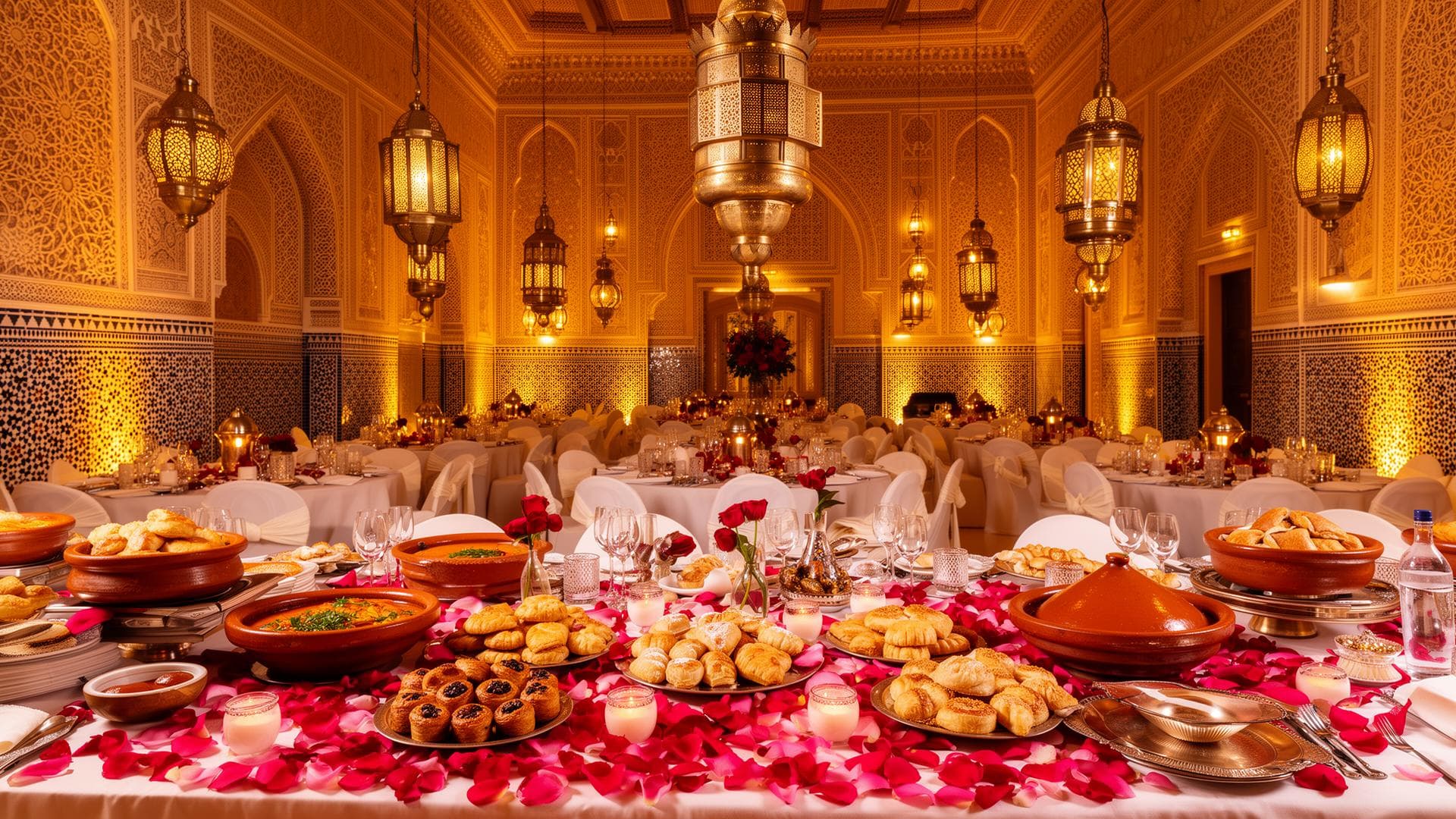 Événement traiteur élégant